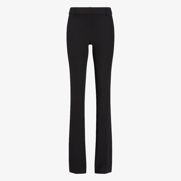 Express Editor mid-rise trousers. 12R. Never worn. Black. - Picture 2 of 7